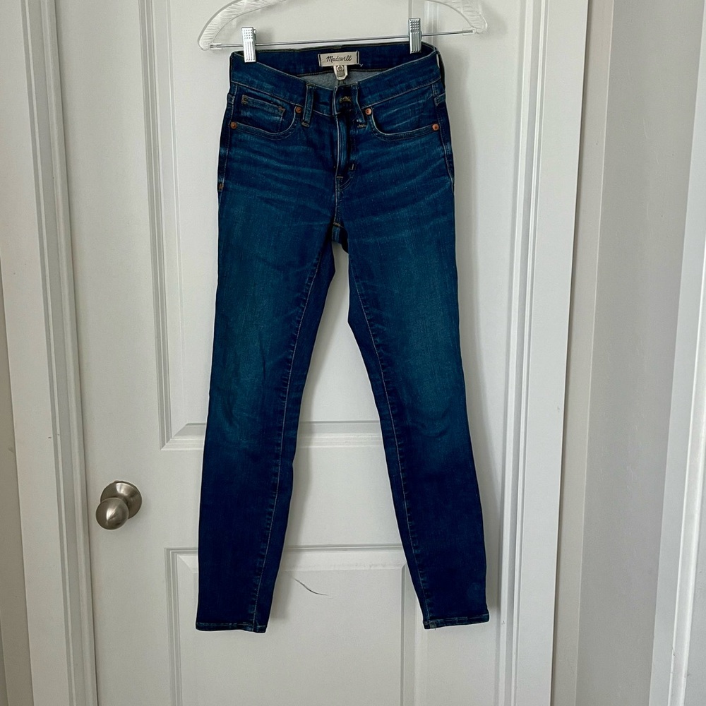 Madewell 8” skinny jeans